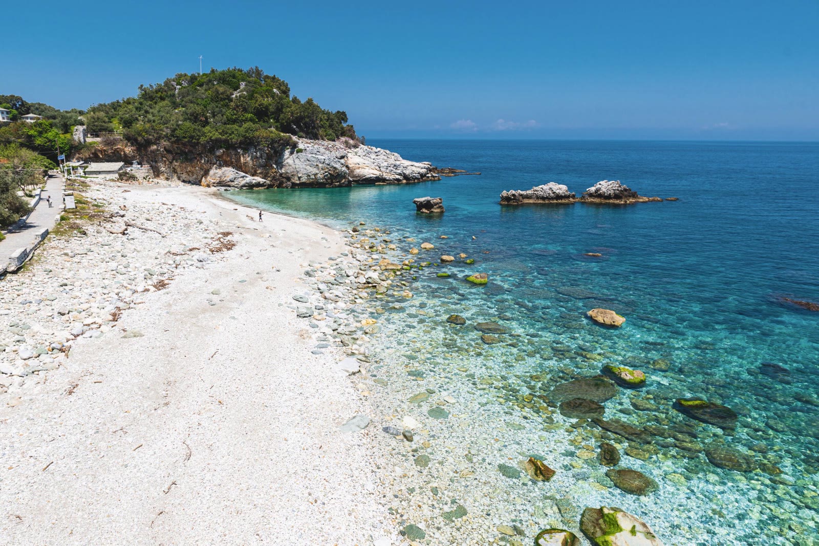 The picturesque harbour of Damouchari, Pelion