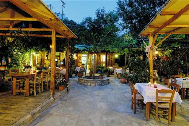 A local taverna in a Pelion village