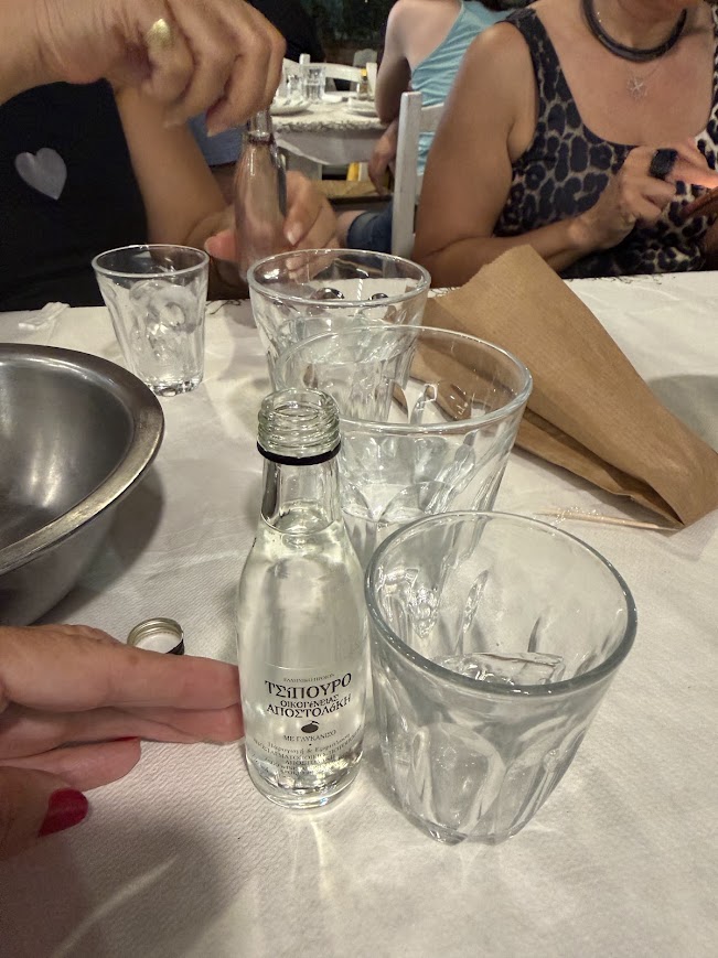 ערב ציפורו בטברנה מקומית — סיור משקיעים